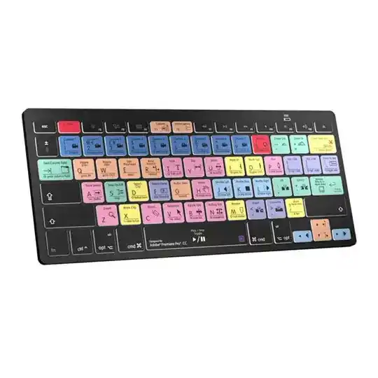 Logickeyboard Premiere Pro CC Mini Bluetooth Mac Keyboard